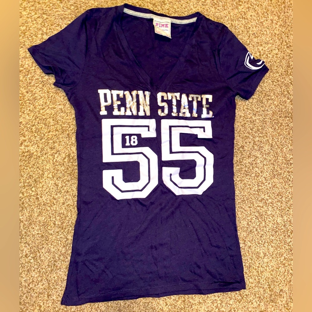 Pink Victoria’s Secret Collegiate Collection Penn State T-Shirt